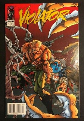 VIOLATOR 2 NEWSTAND VERY RARE ADMONISHER SPAWN V 1 BART SEARS ALAN MOORE