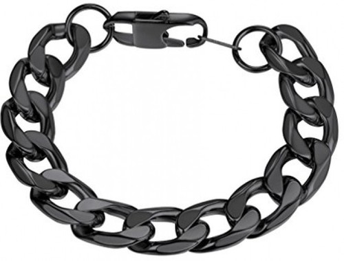 PROSTEEL Chain Bracelets Black 