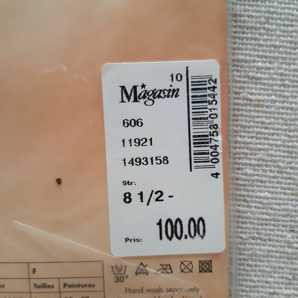 Medias Vintage Ultra Transparente Marrón Brillante 12 DEN Talla 8 1/2 - 9, FALKE Foto 4 de 4