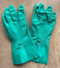 Ansell AlphaTec 37-655 SOLVEX Nitrile Chemical Resistant Safety Gloves Size 11