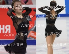 ice figure skating competition dress Gymnastics costume dance Dress black