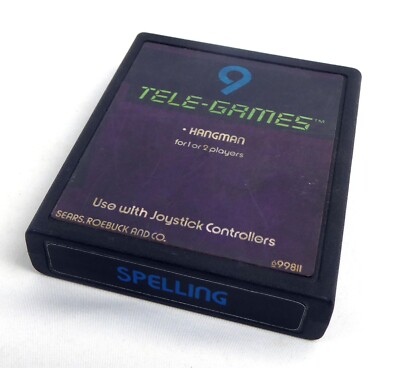 Atari 2600 Spiel -- Sears - SPELLING -- VCS