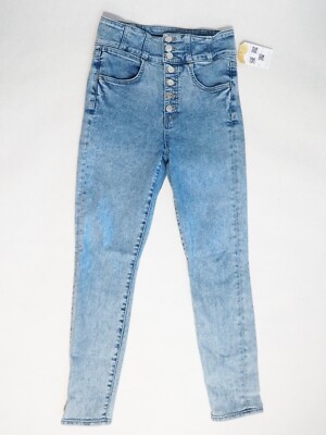 Veronica Beard Light Wash Katherine Corset Extra High Rise Jeans, Size 28