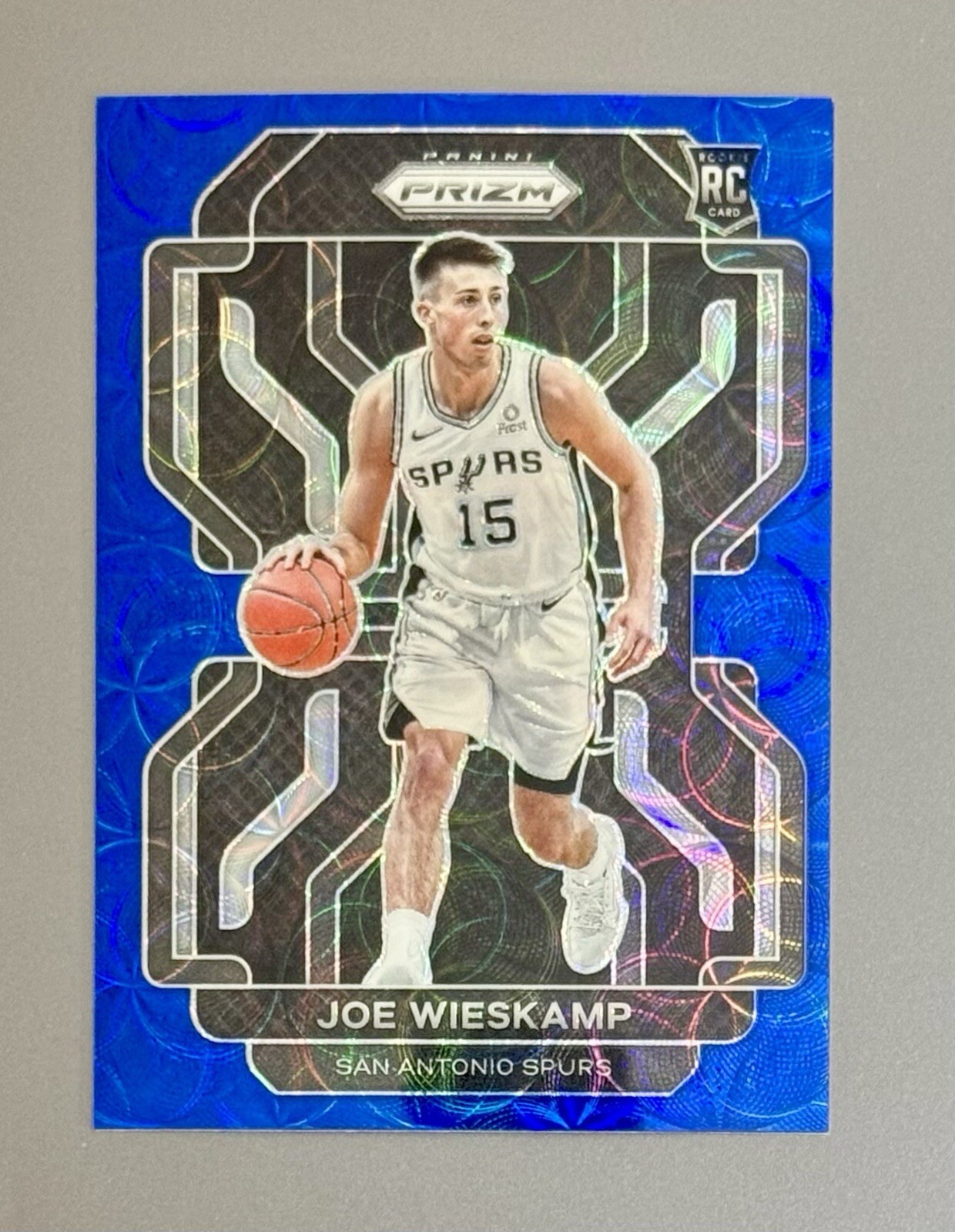 2021-22 Panini Prizm #322 Joe Wieskamp Rookie Choice Blue Scope /39 🔥