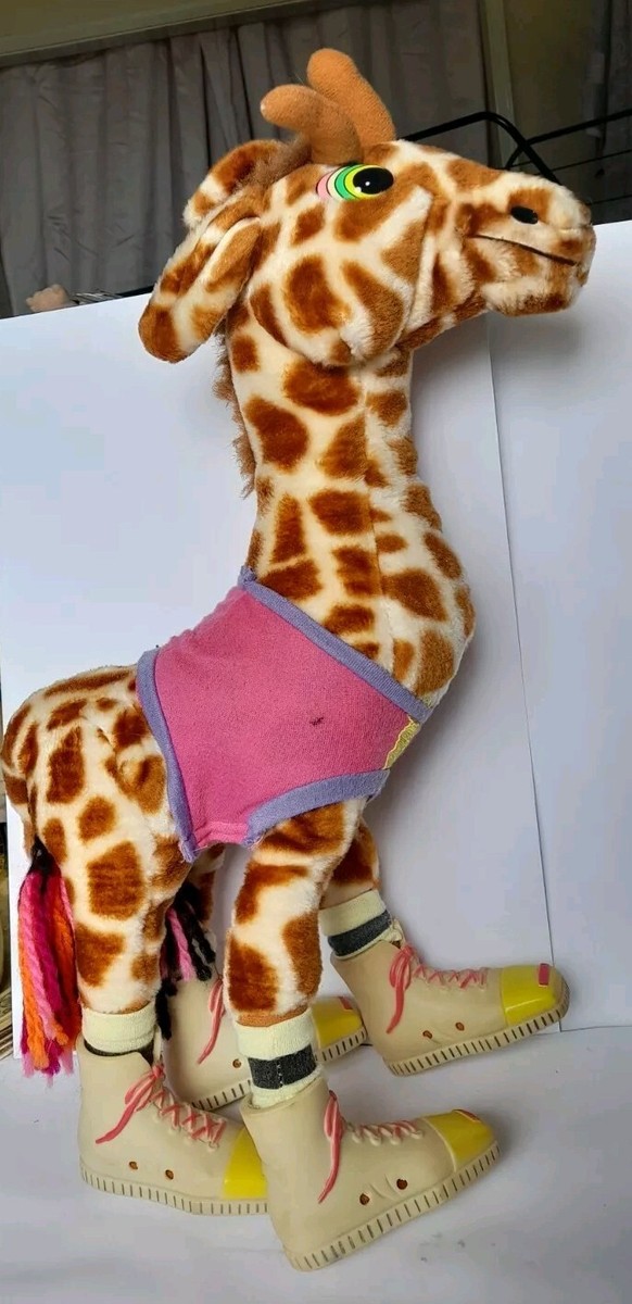Vintage MICHAEL JACKSON Jabbar The Giraffe Michael's Pets Plushie