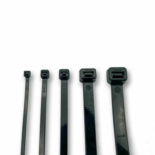Lobinger® Cable Ties Black Many Sizes, Length 100 - 1000mm, Width 2.5 - 9mm