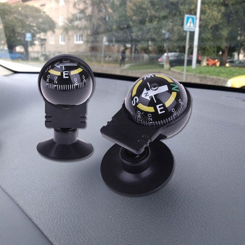 1 Pcs 360 degree rotation Navigation Ball Shaped Car Compass with Suction HOTK - Picture 12 of 14