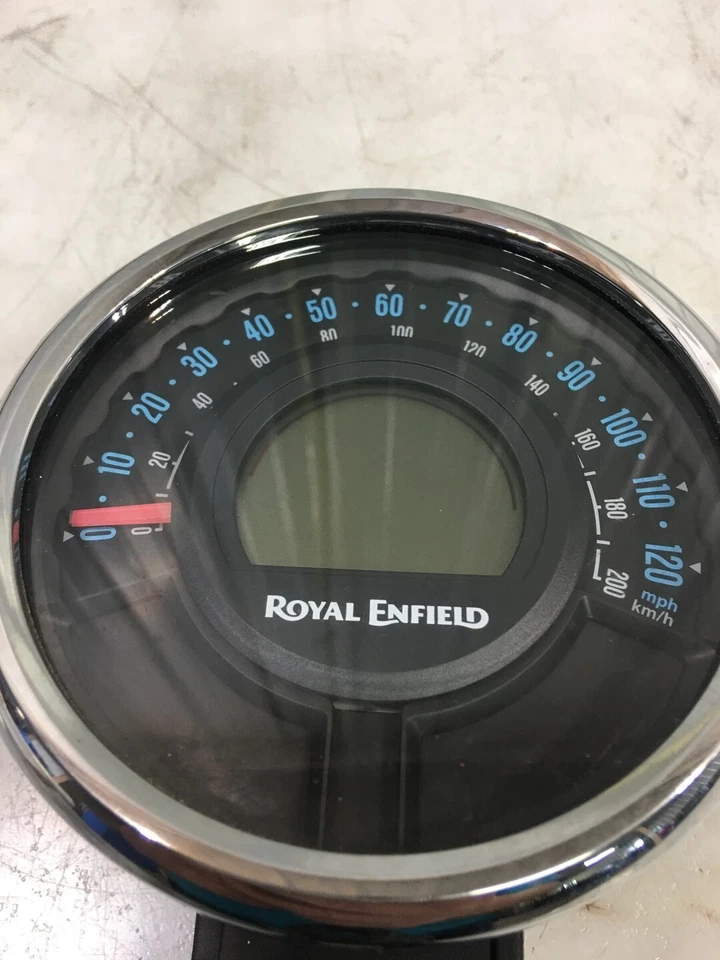 21 Royal Enfield Meteor 350 velocímetro medidor tablero pantalla Foto 2 de 4