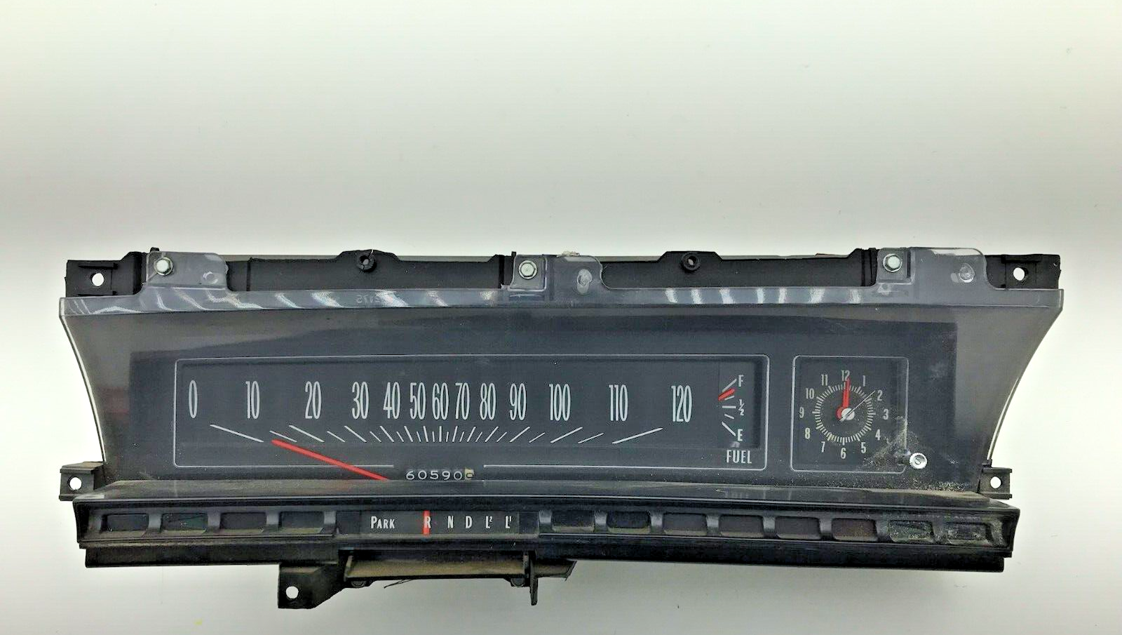 7172 Malibu Sweep Dash Cluster Instrument Panel Fuel Gas Gauge Clock