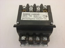 SIEMENS 40DP32A MAGNETIC CONTACTOR HEAVY DUTY 27A SIZE 1 10HP SERIES C