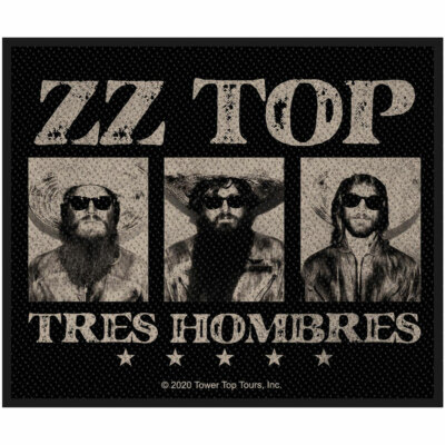 ZZ TOP - TRES HOMBRES - WOVEN PATCH - BRAND NEW - MUSIC SP3143 | eBay