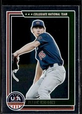 2022 Panini USA Baseball Stars & Stripes #40 Jaxon Wiggins (Retail Base)