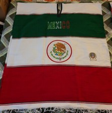 Saul Canelo Alvarez signed autographed Mexico Flag Poncho Beckett COA #BK94876