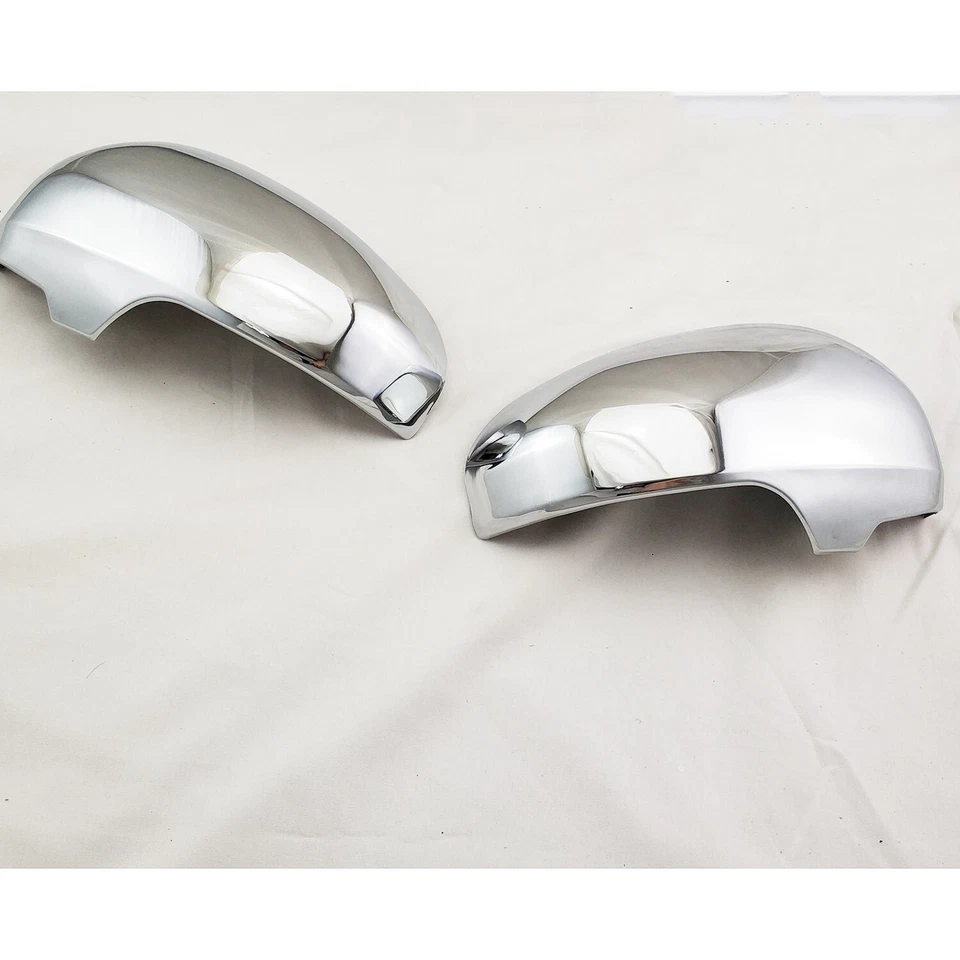 Cubiertas de espejo retrovisor de puerta lateral cromadas para Scion iQ 2012-2015 Foto 4 de 4