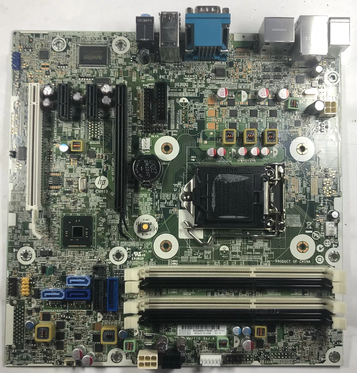 HP Elitedesk 800 G1 Desktop Merlin Motherboard 796108 001