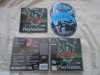 Evil Dead Hail to the King PS1 (KOMPLETT) Bruce Campbell Sony Playstation