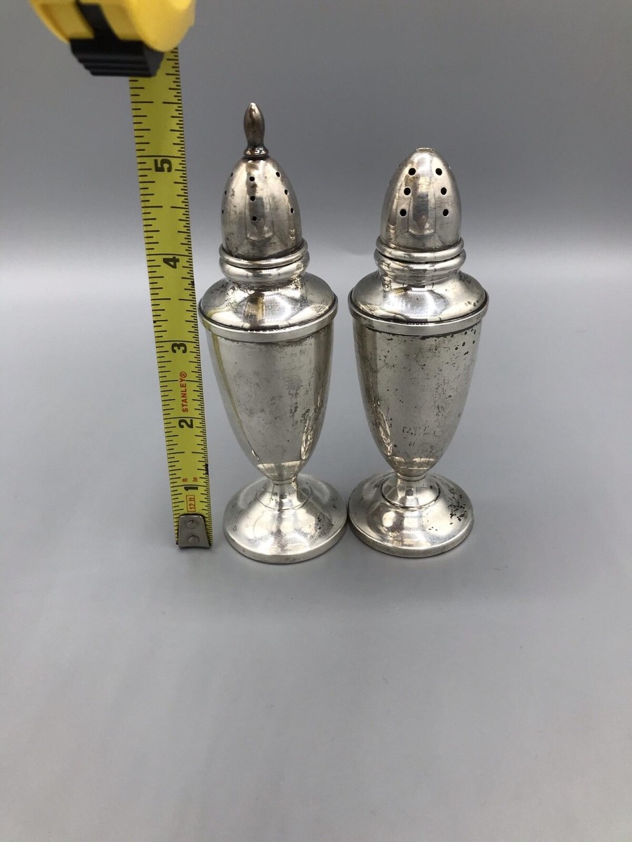 【銀製】1950s Fisher Sterling Silverソルト&ペッパー 銀製】1950s Fisher Sterling Silverソルト&ペッパー