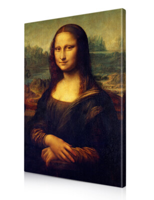 Mona Lisa by Leonardo da Vinci Wall Art Giclee Print on Acid-Free Cotton Canvas