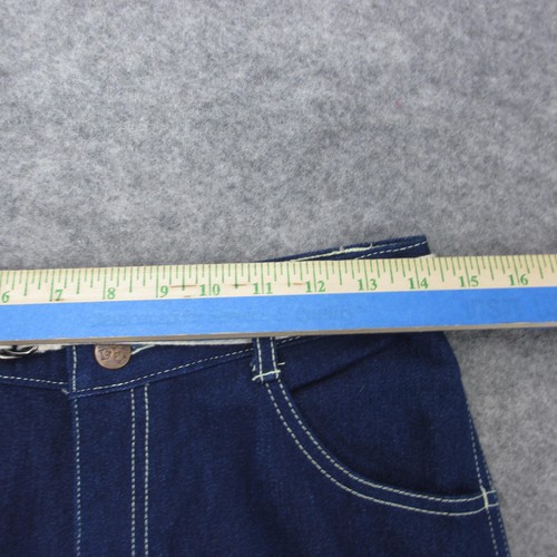 Fox Hollow Jeans Women's 16 Blue Dark Wash High Rise Mom Jeans - Picture 3 of 9
