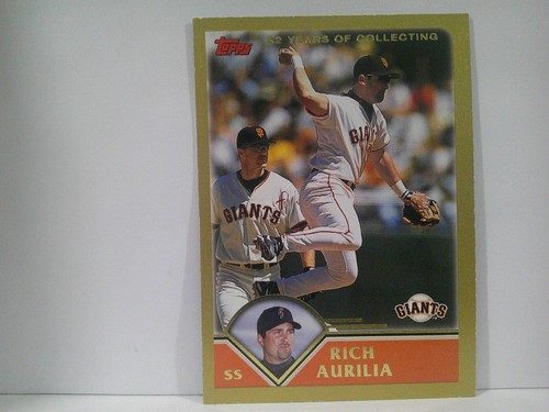 2003 (GIANTS) Topps Gold #404 Rich Aurilia/2003