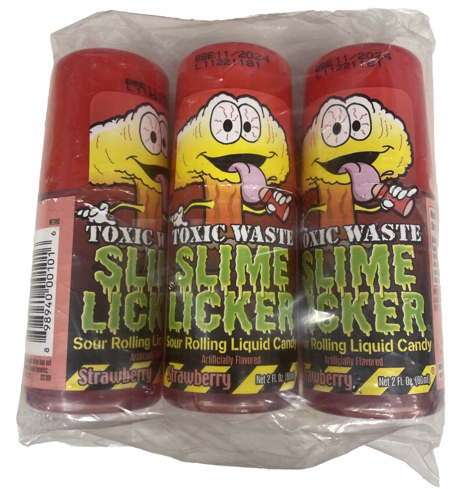 Toxic Slime Licker Sour Liquid Candy 12ct 