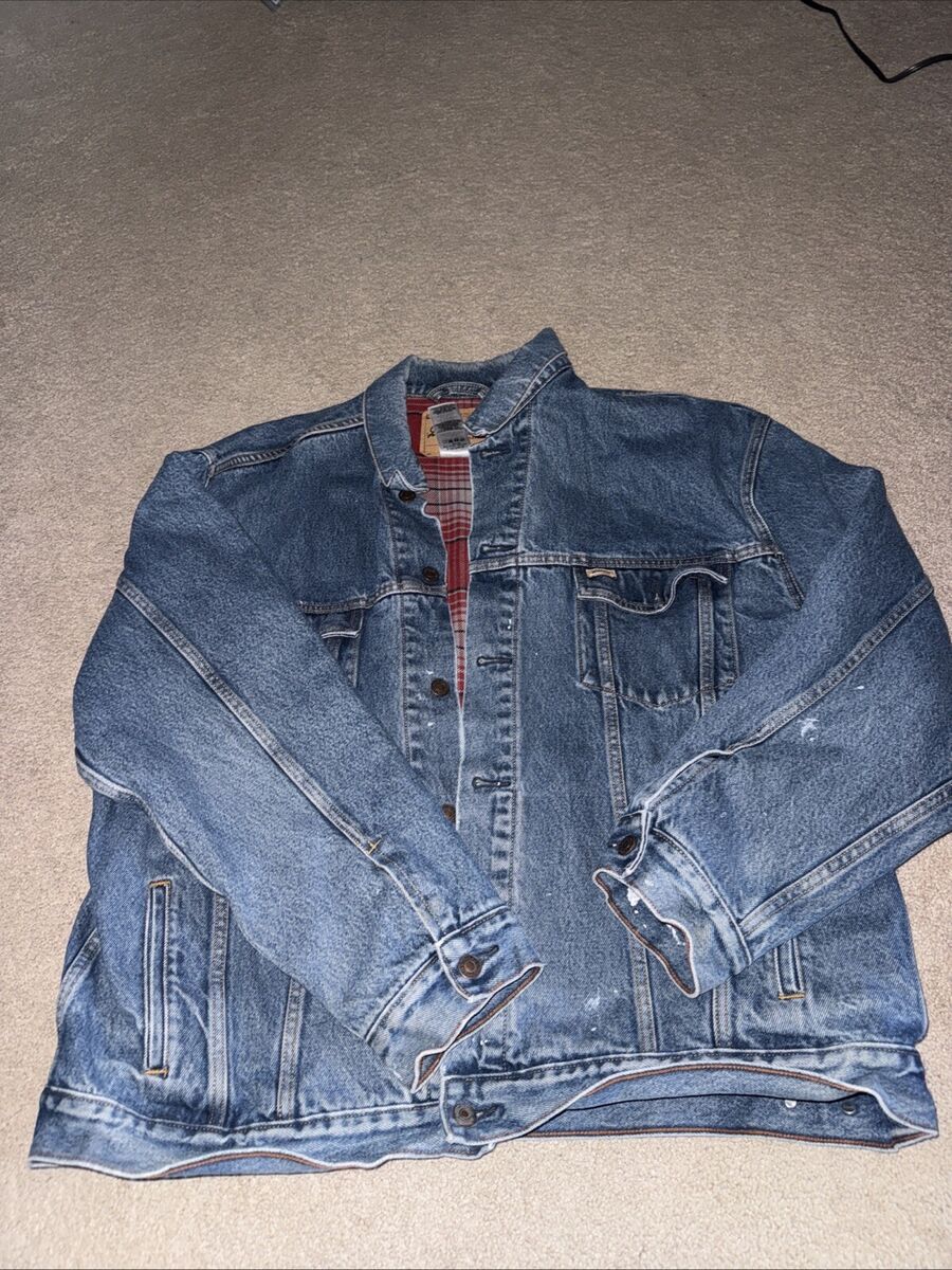 Levi Strauss Signature Denim Trucker Jacket Men Size XXL Levi Strauss Signature Denim Trucker Jacket Men Size XXL