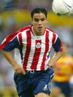 Club Chivas de Guadalajara Authentic Reebok Jersey Small 2005-2006 #9 O. BRAVO