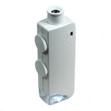 Mini illuminated Jewelers Loupe 160X - 200X  ...