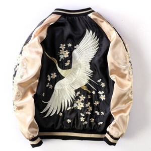 silk baseball jacket
