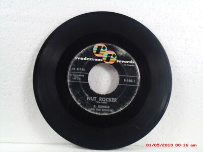 Nut Rocker Rendezvous B. BUMBLE AND THE STINGERS -(45)- NUT ROCKER / NAUTILUS - RENDEZVOUS-R ...