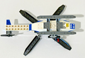 Retired &copy;2008 LEGO 7741 City Police Helicopter 100% Complete + Extras