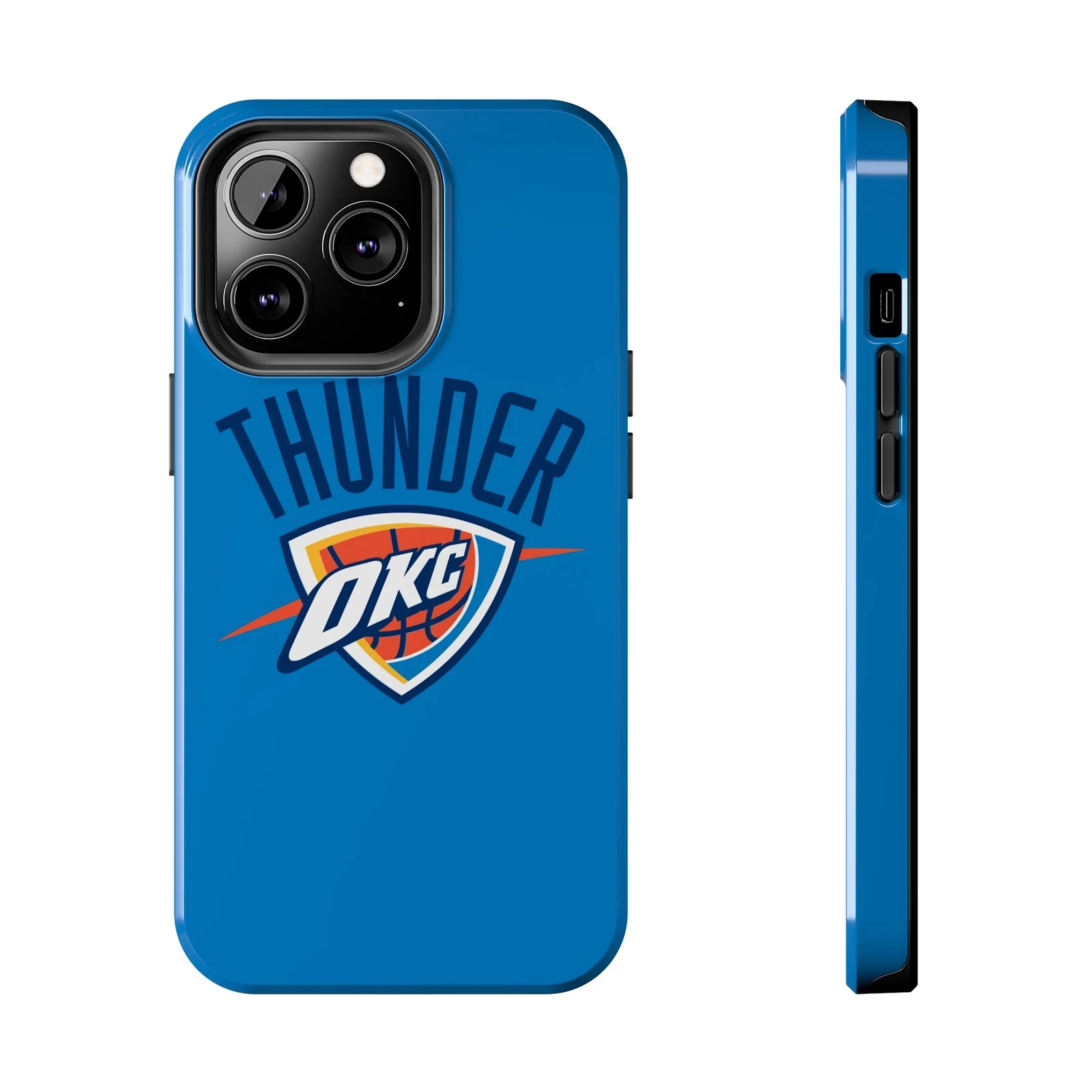 OKC Thunder Tough Phone Case, NBA Finals Playoffs, iPhone Samsung - Basketball