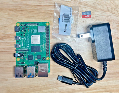 OPEN BOX Raspberry Pi 4B 2GB RAM + FREE 16GB SANDISK ULTRA SD + 3A POWER SUPPLY