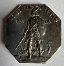 1925 Norse-American Centennial Medal Thick Variety 19.4g Uncertified