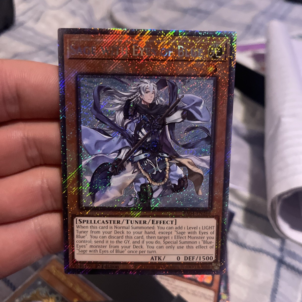 Sage with Eyes of Blue (Platinum Secret Rare) RA04-EN266
