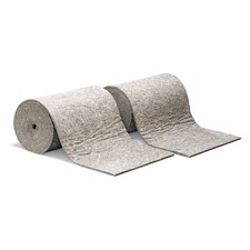 PIG MAT1205 Oil Water Filter Mat Roll,300"L,18"W,PK2 54XK80