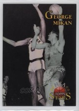 1996 Topps Stars Finest Refractor George Mikan #130 HOF h8k