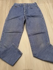 Vintage Lee Riders Jeans Women  s Size 10 Med Made In USA Distressed