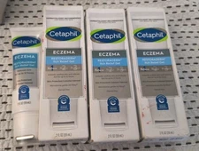Cetaphil Eczema Restoraderm Itch Relief Gel 2 fl Oz Lot Of 4 Exp 7/25