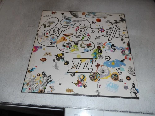 Led Zeppelin III 3 gatefold sleeve wheel cover