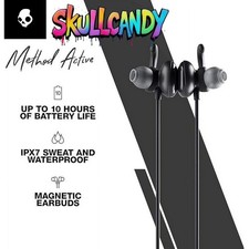 NEW Skullcandy S2NCWM448 Wireless Bluetooth Headphones - Black 10hr Battery BNIB