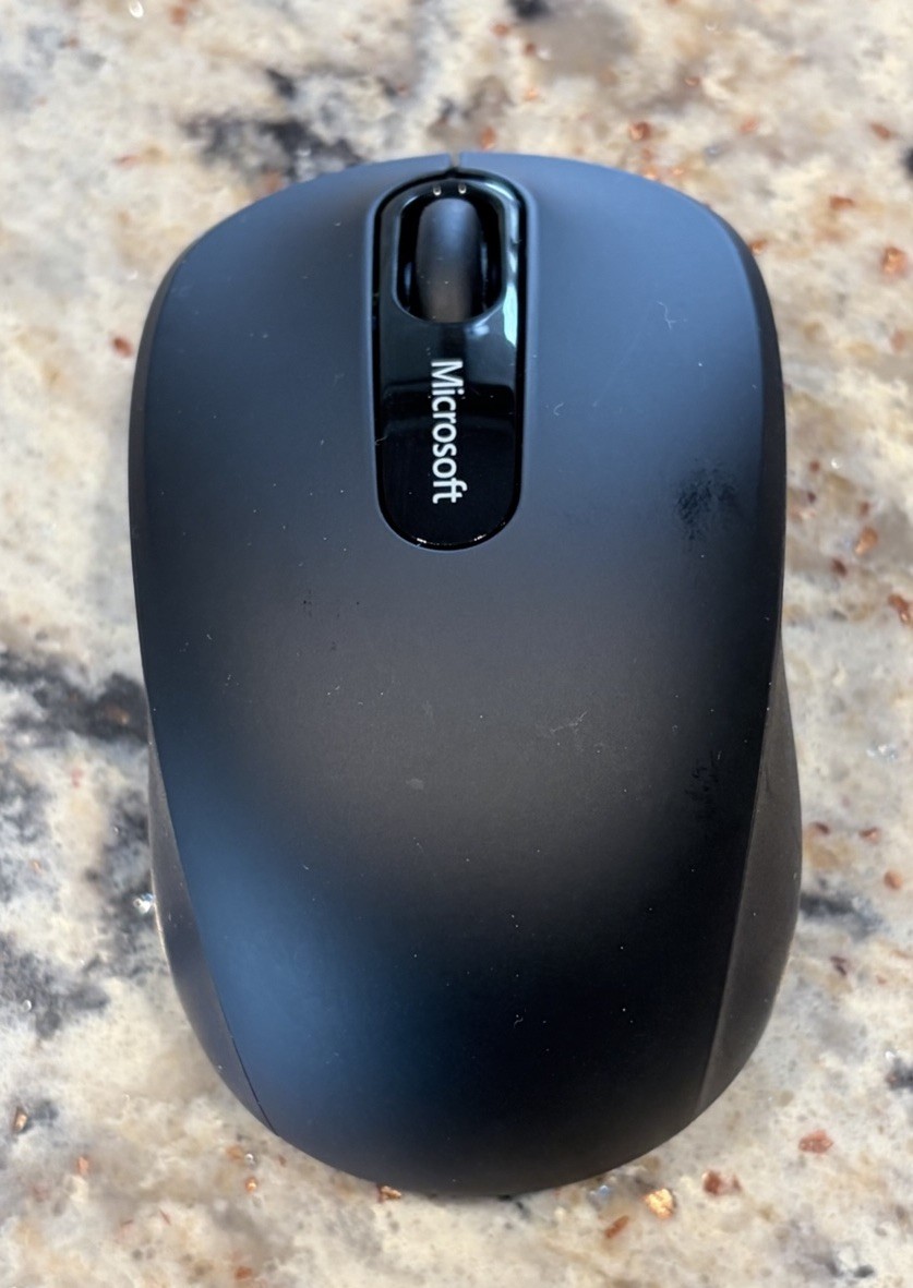 Microsoft Bluetooth Mobile Mouse 3600 Model 1730 Black