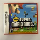 Game Case and Manual NO GAME New Super Mario Bros Nintendo DS Authentic