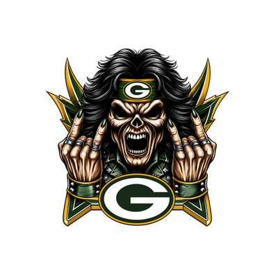 Eddie is a Packers fan 100% waterproof vinyl sticker decal - several sizes