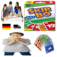 Skip-Bo Kartenspiel Familien Spiel 2-6 Spieler 7 Jahre 52370
