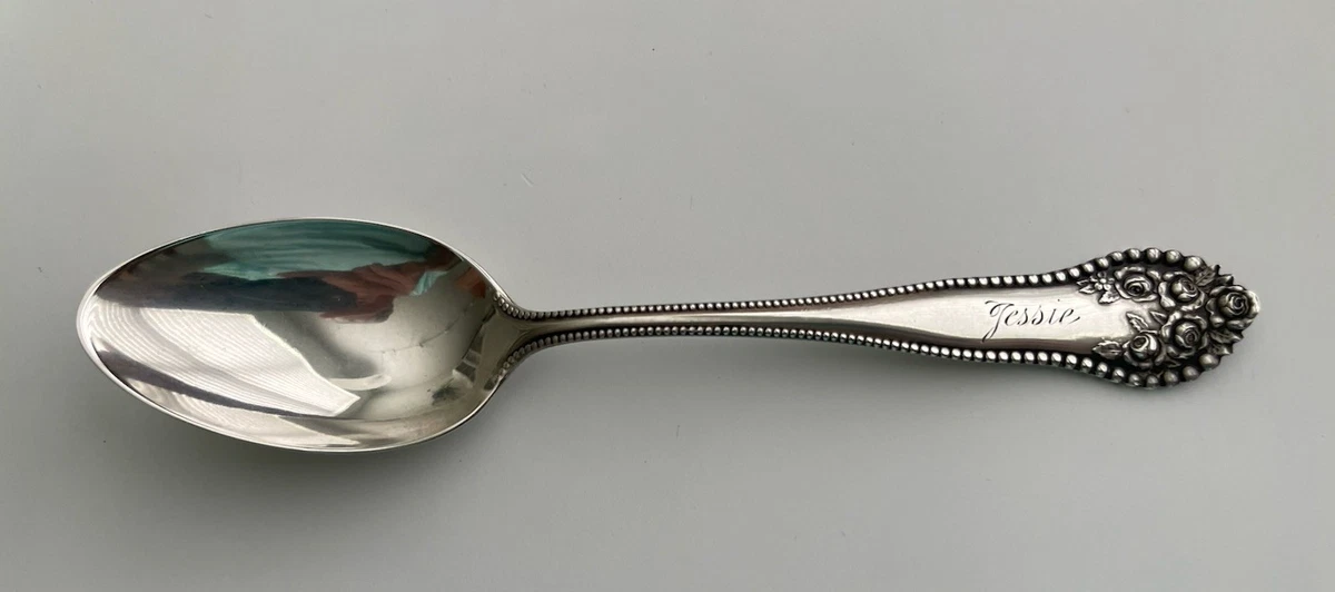 Sterling Silver Rose Spoon Silver Antiques for sale | eBay
