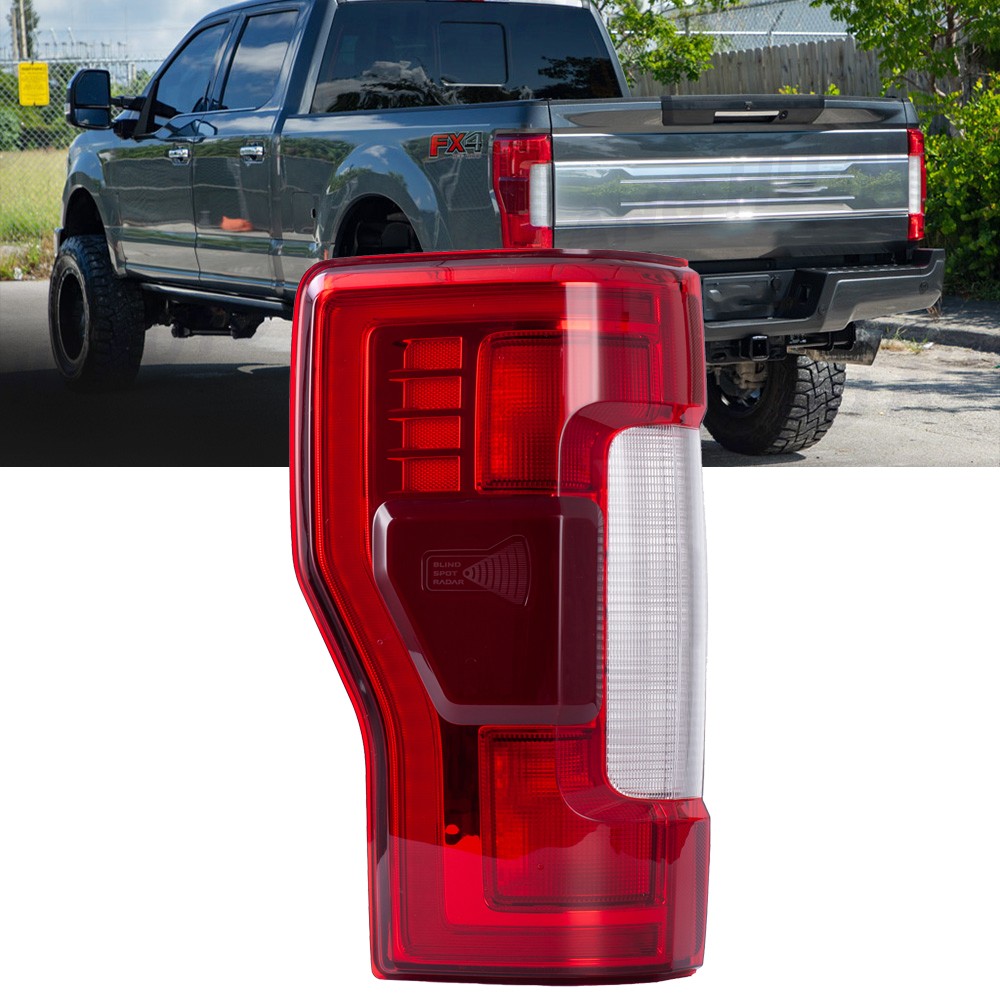 LH/RH LED Tail Light W/Blind Spot For Ford F250  F350 F450 Super Duty 2017-2019
