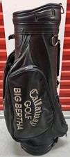 Big Bertha Callaway Staff Bag - 6 Dividers 5 Pockets- Black and White