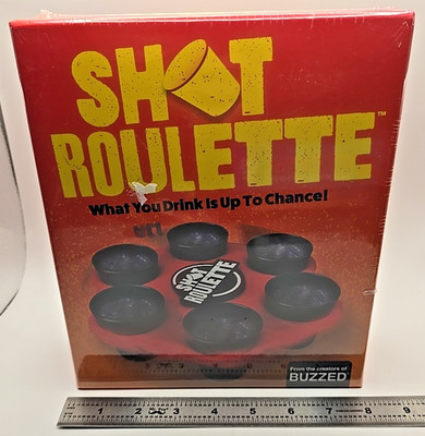 Shot Roulette Game Set - Shot Spinning Drinking Game Brand New In Package