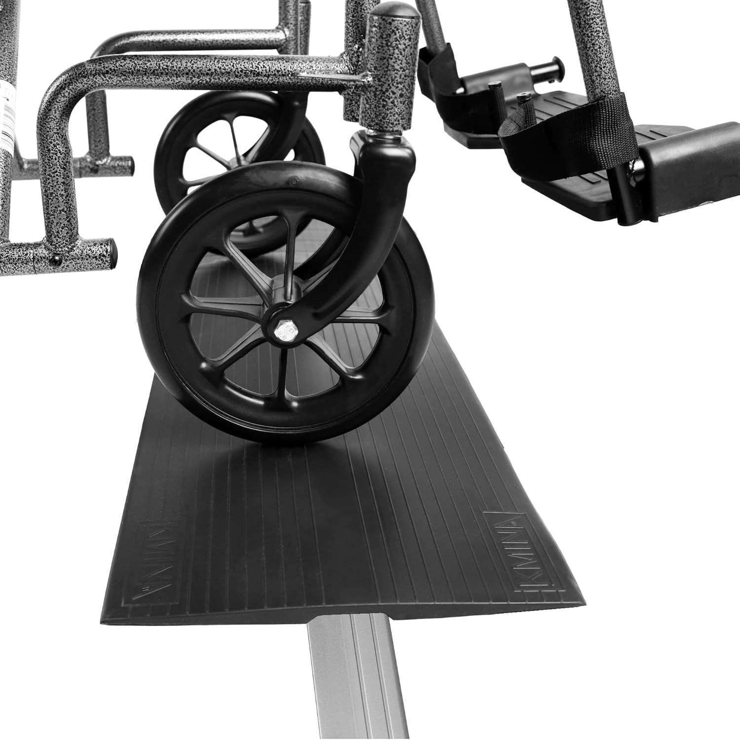 KMINA Threshold Ramp (Thresholds ≤ 1/4"" High), Portable Wheelchair Ramps for Doo